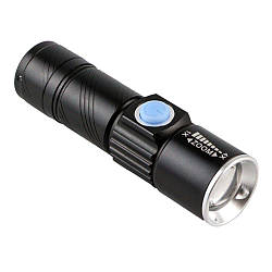 Ліхтар Кишеньковий F109 XPE Колір Чорний