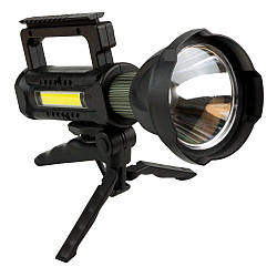 Пошуковий LED Ліхтар W592 Колір Чорний