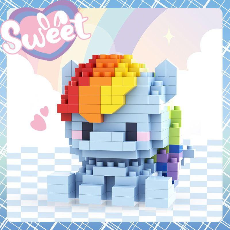 Конструктор блоковий дитячий My Little Pony Май Літл Поні Rainbow Dash Веселка Деш