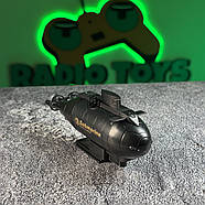 Підводний човен на радіокеруванні Nautilus Чорний |  Субмарина на пульті | Човен на радіоуправлінні, фото 6