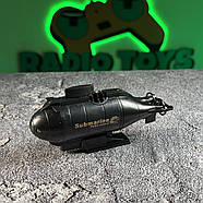 Підводний човен на радіокеруванні Nautilus Чорний |  Субмарина на пульті | Човен на радіоуправлінні, фото 7