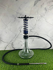 Кальян Trumpet Rider S - Синій (повний комплект) із колбою Craft