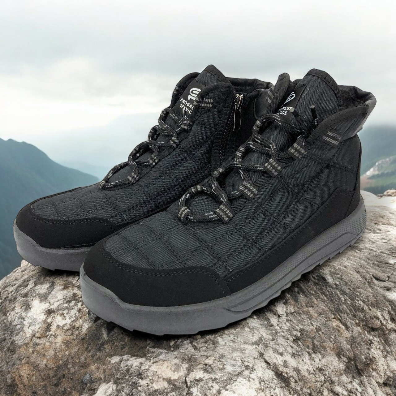 Черевики чоловічі 44р 28,5см, Зручне робоче взуття для чоловіків, Кросівки для зимових прогулянок, фото 1