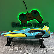 Катер на радіокеруванні Aqua Dragon 30 км/год Aquamarine | Човен на пульті управління | Корабель на радіоуправлінні, фото 3