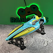 Катер на радіокеруванні Aqua Dragon 30 км/год Aquamarine | Човен на пульті управління | Корабель на радіоуправлінні, фото 2