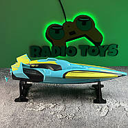 Катер на радіокеруванні Aqua Dragon 30 км/год Aquamarine | Човен на пульті управління | Корабель на радіоуправлінні, фото 5