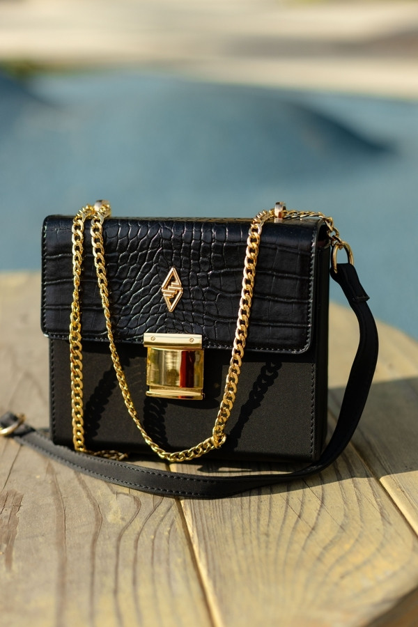 Сумка Aron Black 16х18х8, фото 1