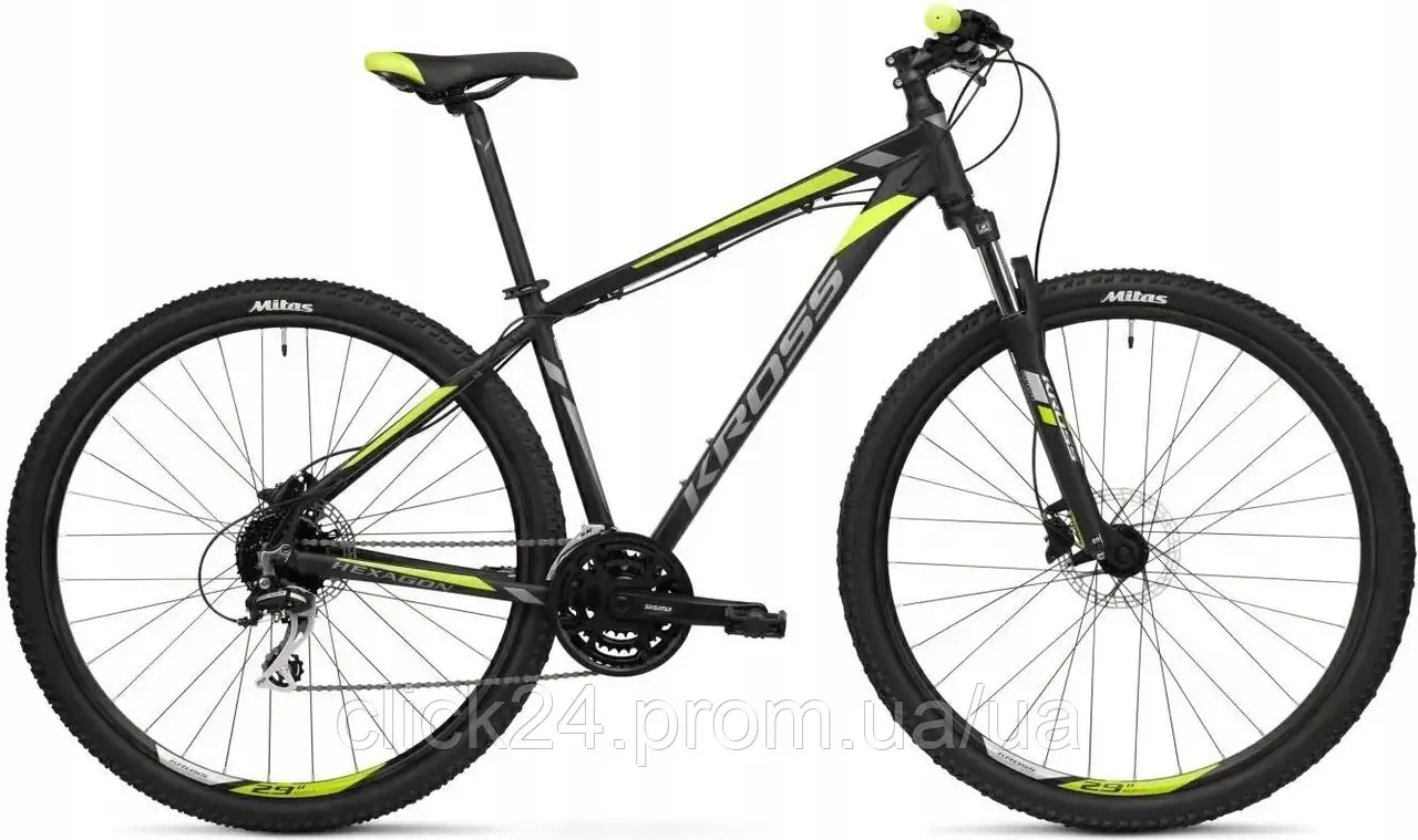 Kross Hexagon 5.0 L 21 Acera Czarny Zielony 29 2022