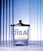 Маленька скляна ємність для дезінфекції інструментів і аксесуарів «disAL»