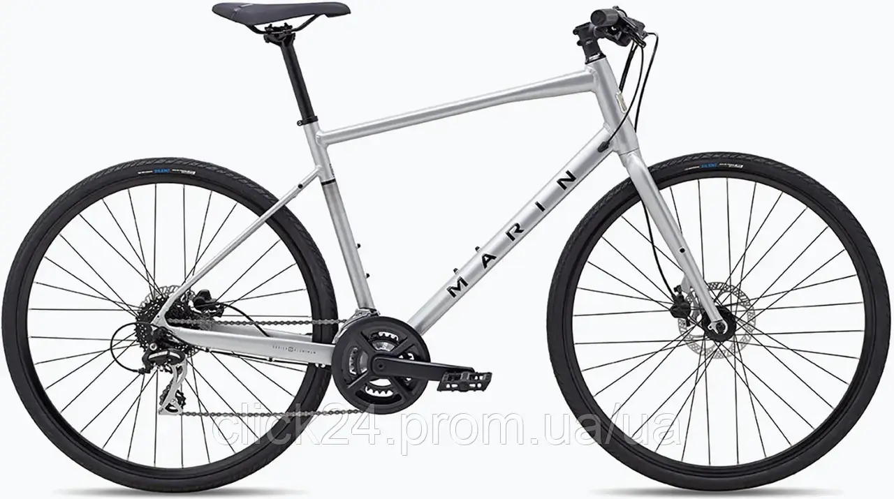Marin Fairfax 2 Gloss Silver/Black 700C 2025