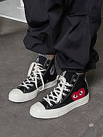 Converse x COMME des GARÇONS PLAY Black High