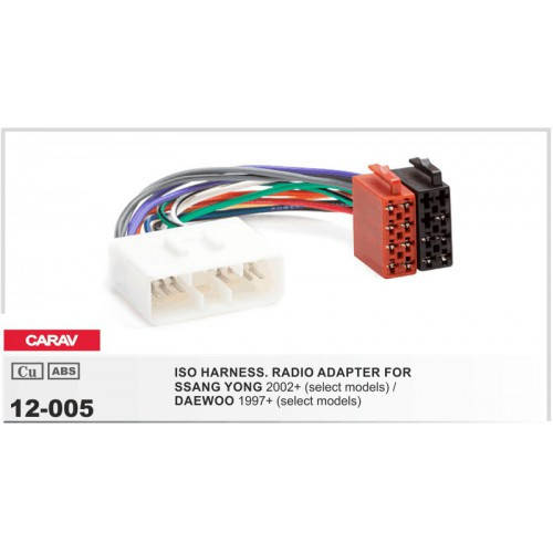 Купити Перехідник ISO CARAV 12-005 (арт. 9067), ціна 133 ₴ - Prom.ua ...