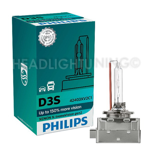 Ксенонова лампа Philips D3S X-tremeVision gen2 42403XV2C1 +150%