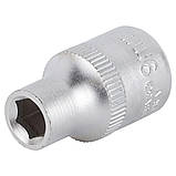Насадка шестигранна коротка 1/2" 9 мм CrV mid SIGMA (6071091), фото 3