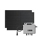 Комплект EcoFlow STREAM Microinverter + 2 x 400W Rigid Solar Panel Combo Bundle