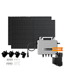 Комплект EcoFlow STREAM Microinverter/2*400W Rigid Solar Panel Combo/Розумний лічильник Smart Meter/Cистема кріплень EcoFlow Rigid