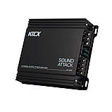 Kicx SA 600D Sound Attack одноканальний підсилювач, фото 4