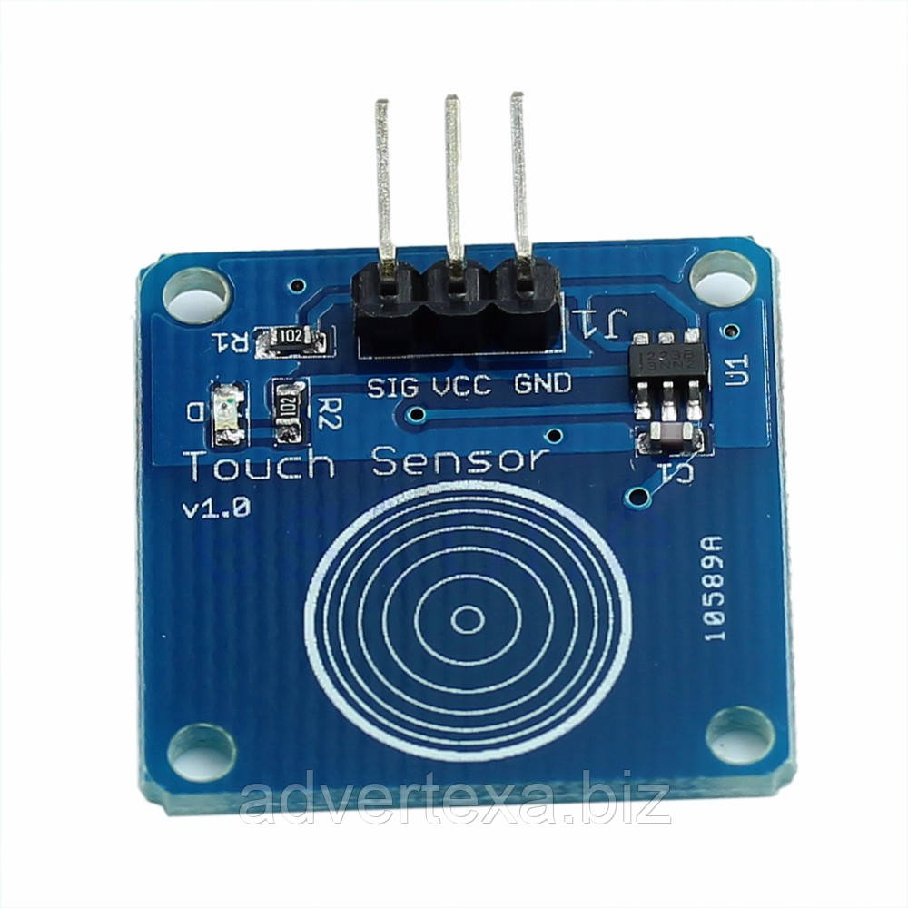 Ємнісна сенсорна цифрова кнопка TTP223 TTP223B датчик дотику, модуль для Arduino і інших мікроконтролер