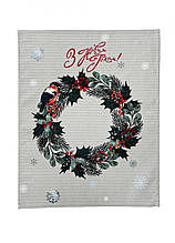 Рушник вафельний Віночок ТМ ПРОВАНС