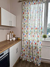 Готова гардина Red apples ТМ ПРОВАНС