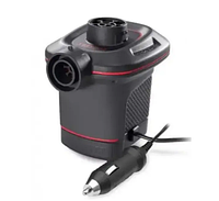 Насос для надувних виробів, від прикурювача, Intex 66636 електричний 12V, 3 насадки