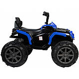 Дитячий акумуляторний квадроцикл Spoko HM-1288 Синій, фото 6