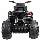 Дитячий акумуляторний квадроцикл Spoko HM-1288 Синій, фото 8