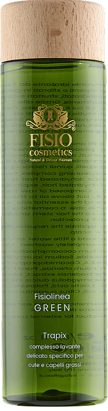 Шампунь для жирної шкіри голови Green Trapix Fisio, 250 мл, фото 1