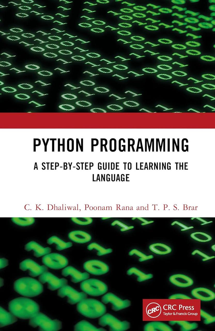 Python Programming, C. K. Dhaliwal, Poonam Rana, T. P. S. Brar, more, фото 1