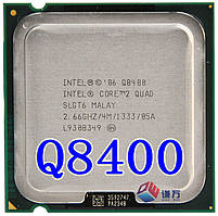 ОЧЕНЬ ПОТУЖНИЙ процесор на 4 ЯДРА s 775 — INTEL Core2 Quad Q8400 4 по 2.7Ghz s775