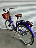 Електровелосипед lux 26 дюймів колесо 500 W, фото 3