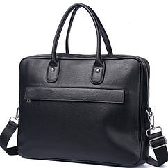 Шкіряна чоловіча сумка-портфель для ноутбука Tiding Bag M364A