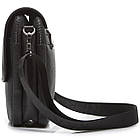 Шкіряна чоловіча сумка-месенджер через плече чорна Tiding Bag TD-23433, фото 3