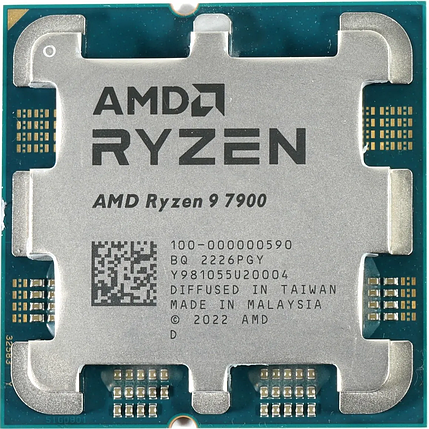 Процесор AMD Ryzen 9 7900 Socket AM5 OEM (100-000000590), фото 1