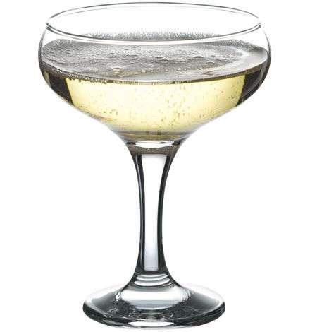 Бокал "Бістро" для шампанського 275мл блюдце