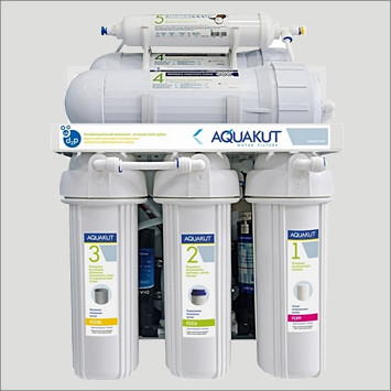 Система зворотного осмосу AquaKut 480G RO-5 P01 високої продуктивності, фото 1