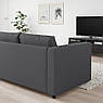 Диван 2-місний IKEA VIMLE Сірий Hallarp Ширина - 171 см 693.990.02, фото 4