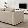 Диван 2-місний IKEA VIMLE Бежевий Hillared Ширина - 171 см 194.342.82, фото 3