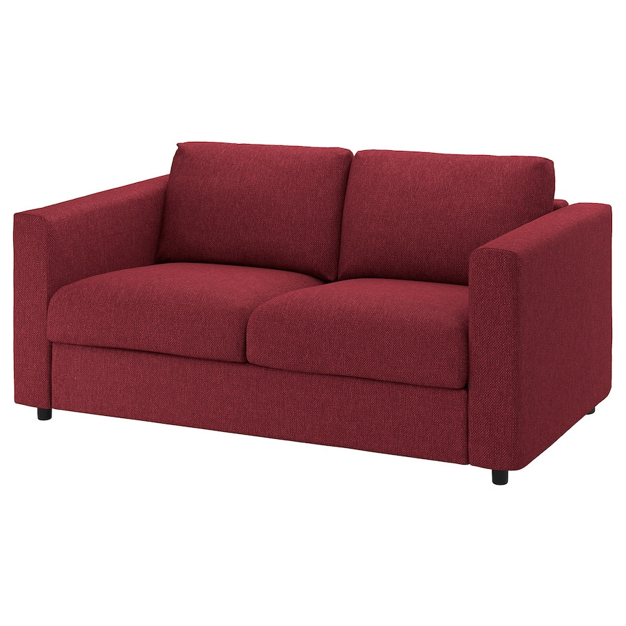 Диван 2-місний IKEA VIMLE Червоно-коричневий Lejde Ширина - 171 см 594.344.02