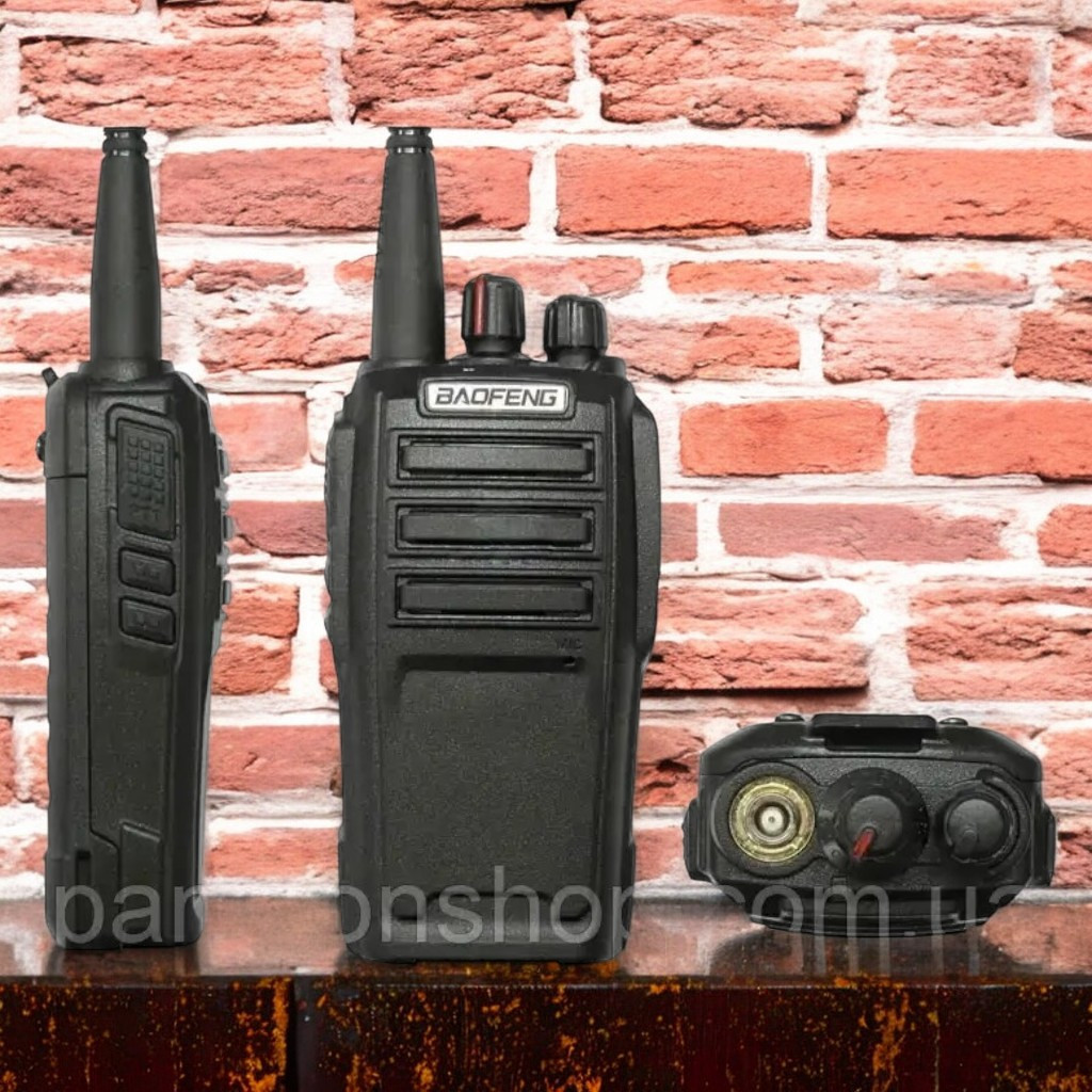 Рація, Радіостанція Baofeng UV6 5Watt з гарнітурою однодіапазонна Bigtorg.com