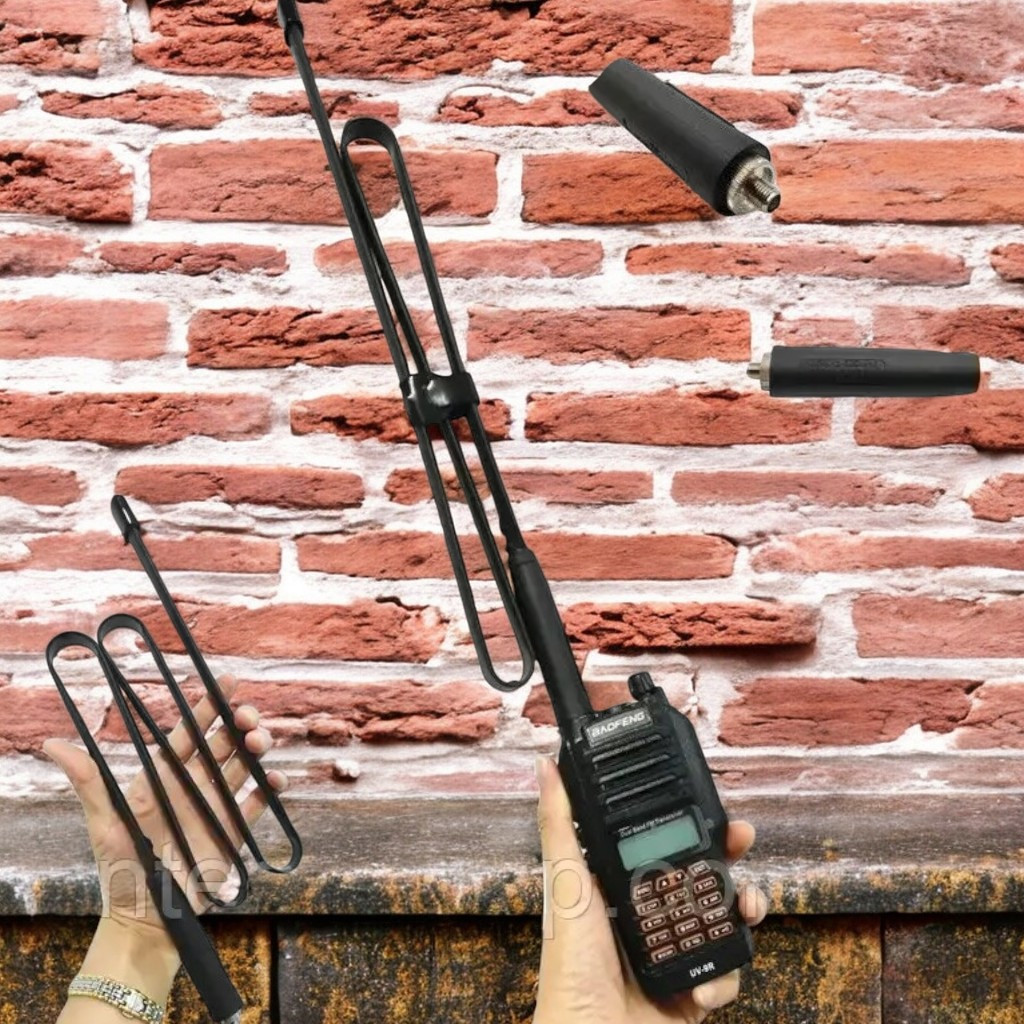Антена тактична 108см SMA-Female Dual Band 144/430Mhz для рацій Baofeng