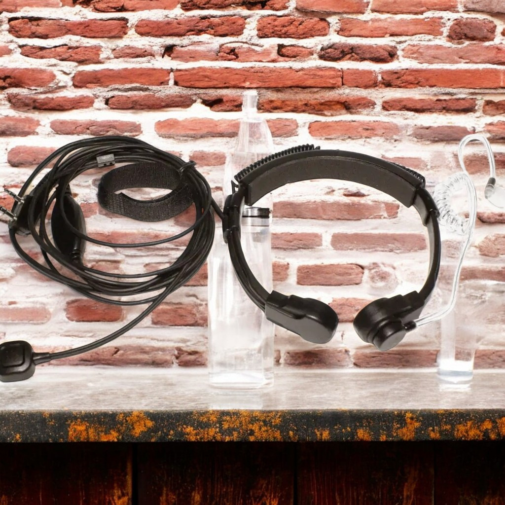 Гарнітура для рації Kenwood-Baofeng (BF-888S,UV-5R,UV-82) ларингофон V2