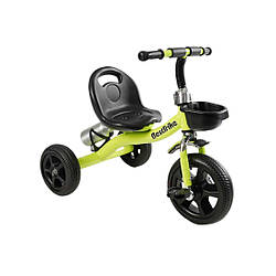11823 BS Велосипед 3-колісний Best Trike кошик пляшечка Жовтий