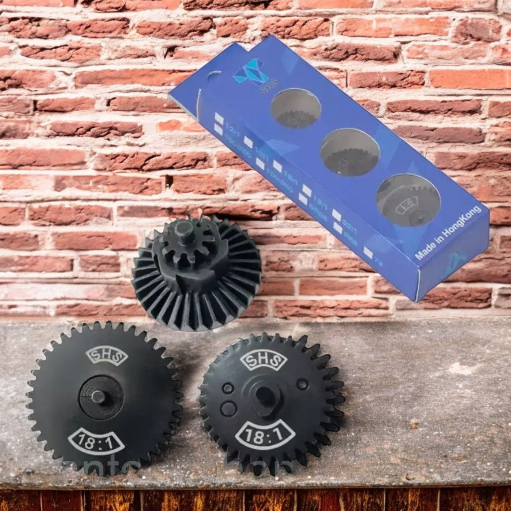 Шестерні SHS посилені 18:1 CNC (страйкбол / airsoft)