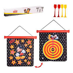 1126 LD Дартс магнітний Мікі Маус двосторонній