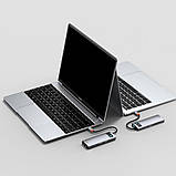 Usb концентратор baseus хаб hdmi usb хаб baseus hub macbook hub type c hdmi gray, фото 8