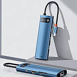 Usb концентратор baseus хаб hdmi usb хаб baseus hub macbook hub type c hdmi gray, фото 10