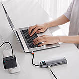 Hdmi хаб Baseus Usb C концентратор Usb концентратор Baseus хаб Hdmi Gray, фото 5