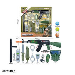 066 JS Військовий набір, світло, звук, у коробці