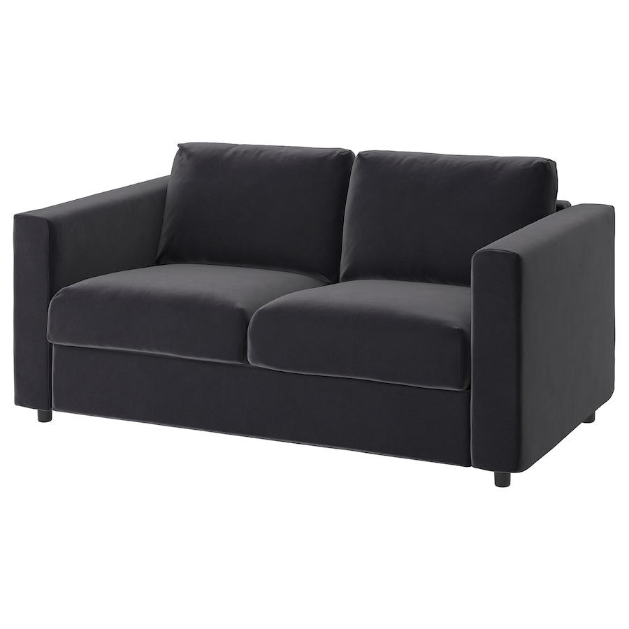 Диван 2-місний IKEA VIMLE Темно-сірий Djuparp Ширина - 171 см 594.335.96